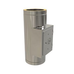 DW Ø125mm T-stuk+inspectieluik