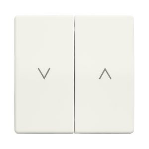 Bedieningswip Jaloezieschakelaar V1/J1 Mat Alpin Wit VVE=20