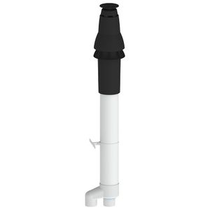 KPW-actie dakdoorvoer Skyline 3000 PP 80-80mm zwart F140 (400452782) Burgerhout