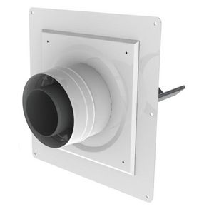 Schachtaansluiting Flexline PP 80 90 ° + ondersteuning