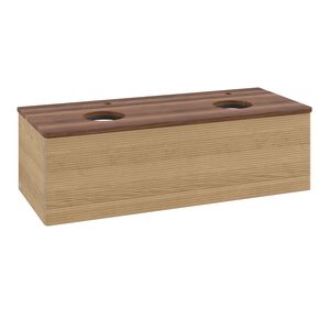 Wastafelonderkast Antao 1200x360x500mm Honey Oak K35152HN