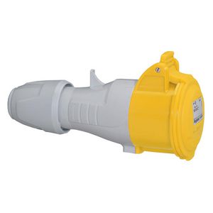 Koppelcontactstop 110V 16A 4-polig IP44 P17