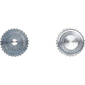 Verzegelingsdoppen Mat zilver