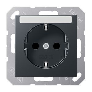 Wandcontactdoos AN sl.vast R/A KV&tekstvstr A500