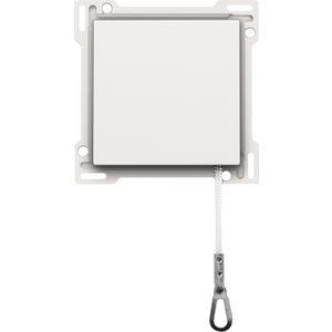 Afwerkingsset trekdrukknop white coated