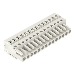 1-draads FE steker 2,5mm² li.grijs 721-114/026-000 VVE=25