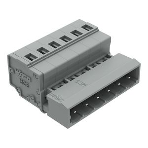 1-draads male steker 2,5mm² grijs 231-606/018-000 VVE=50