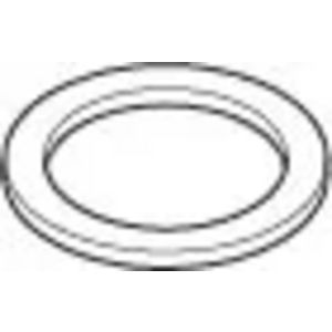 Ring 23,5x1,3mm ruw vernikkeld