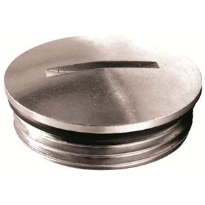 Plug ronde mess. M10 metaalkeur VVE=10
