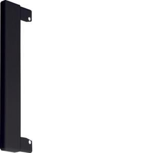 Afsluitstuk BR65 wandrozet 65x210mm staal zwart