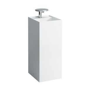 Vloerstaande vrijstaande Wastafel 38X44 Lcc wit H8113314008151