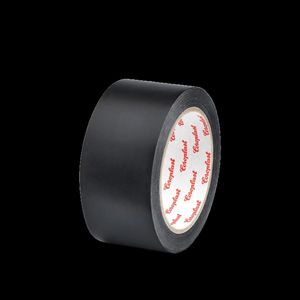Folietape enkelzijdig ruw oppervlak 50mmx20m zwart VVE=12