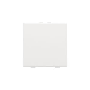Enkelv. drukknop Home Control white coated