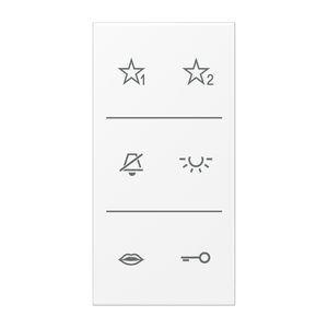 Audio designcover LS, sneeuwwit mat