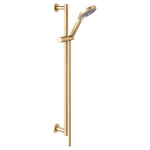 Douche-set round 855mm messing geborsteld