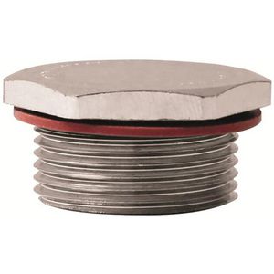 Plug Hexagonal+O-ring ATEX EXD mess. M12 metaalkeur VVE=50