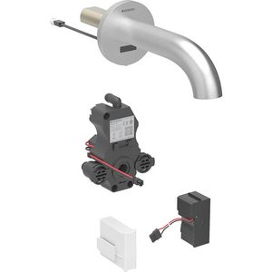 Piave wst wandmengkraan  netv. inb-functiebox rvs/gebL=22cm