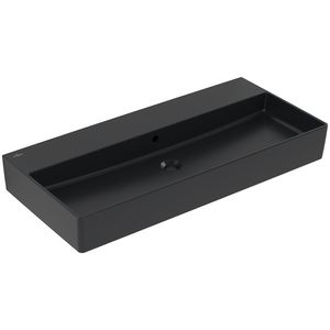 Wastafel Memento 2.0 1000x470mm Pure Black CeramicPlus 4A221JR7
