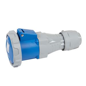 Koppelcontactstop 230V 63A 2-polig + A IP67 P17