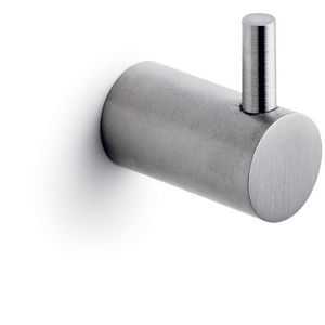 Handdoekhaakje pen 2 st. RVS