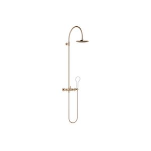 TARA Showerpipe douchemngkr flowreduc 220mm Light Gold geb