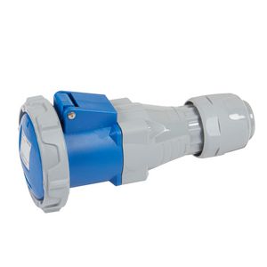 Koppelcontactstop 230V 63A 3-polig + A IP67 P17