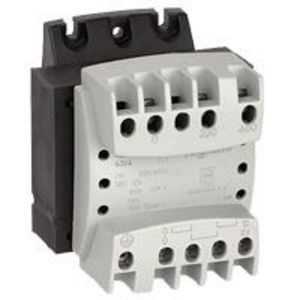 Veiligheidstransformator 230-400V-12-24V 40VA prim.230V