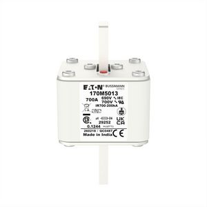 Zekering hoge snelheid 700A AC 690V 200kA 2 aR IEC VVE=3