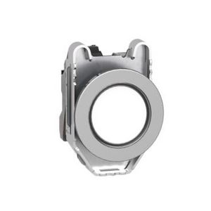 Verzonken signaallamp compleet Metaal Incl. led 230V AC Wit