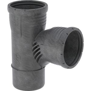Silent-Pro PP-MX Carve T-stuk 87,5° 110x75x110mm 2x mof/spie