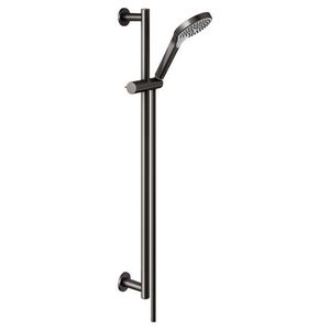 Douche-set round 855mm titaanzwart geborsteld