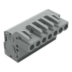 1-draads FE steker HA 2,5mm² grijs 232-107/026-000 VVE=50