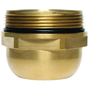 Messingkap met O-Ring tbv membraanverlager DN15-25