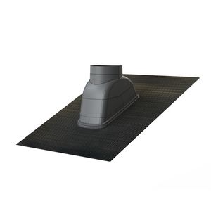 Universele panset loodvrij 15°- 60° ø100mm