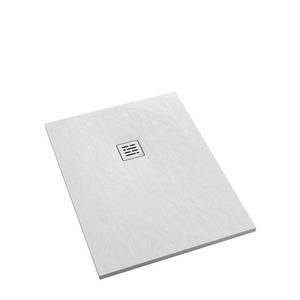 Douchevloer SHOWERDRAIN FLOOR 900x1200x35mm mat wit composiet antislip