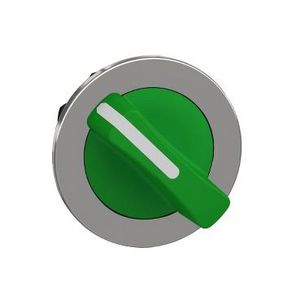 flush mounted green selector switch head 2-position stay put