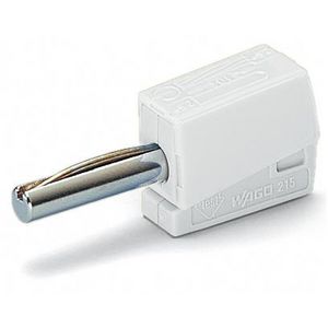 Bananensteker voor busdiameter 4 mm wit VVE=50