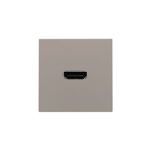 Afwerkingsset met HDMI-naar-HDMI-aansl. bronze