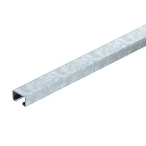 Lengte a 2m. profielrail gesloten sleufbreedte 22mm 50x30mm VVE=10