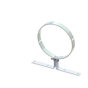 Dakbeschotbeugel GLV ø125mm wit