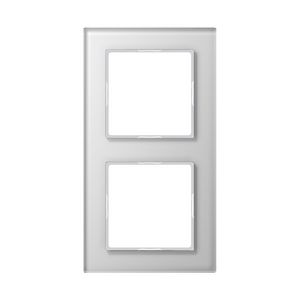 Afdekraam 2-voudig alpin wit A-creation