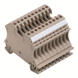 Doorvoerklem schoefaansluiting d.beige 2 1020800000 VVE=10