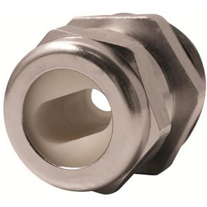 Wartel Platte kabel mess. M25 metaalkeur VVE=20