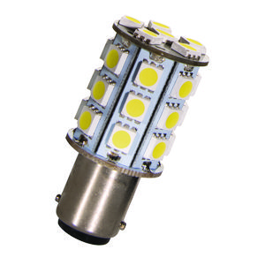 Voertuiglamp LED27 Ba15d 10-30V DC 3.2W 26W 266lm 860