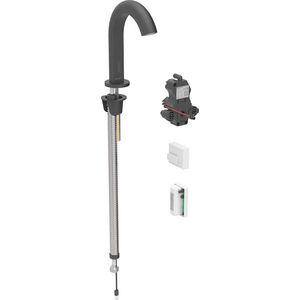 Piave wastafelkraan generator inbouw-functiebox matzwart