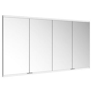 Spiegelkast verlicht wandinbouw 1900x 900x120mm zilver