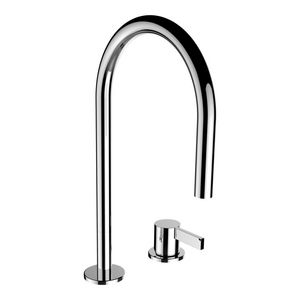 2-Gaten Wastafelmengkraan met pop-up waste chroom H3113320042201