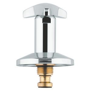 Bovendeel longlife 1/2" v. stopkraan incl. trecorn greep blauw