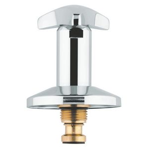 Bovendeel longlife 1/2" v. stopkraan incl. trecorn greep rood