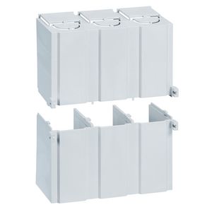 Doos a 8st. Set 2 klemafschermingen scheidings/bronomschak.